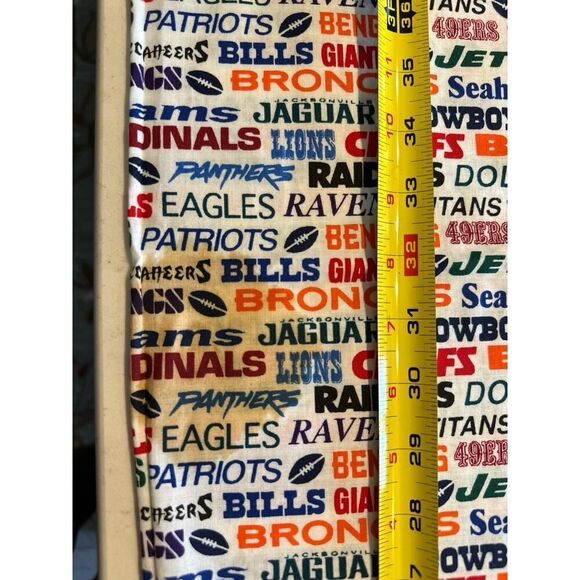 NFL Team Names Licensed Cotton Sew Quilt Craft Fabric 94” x 22” SEE DESCRIPTION! - Picture 5 of 5